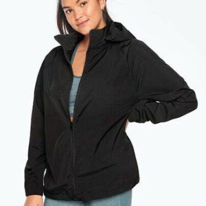 Victoria Secret Mock Neck Anorak Black Jacket S/M L/XL